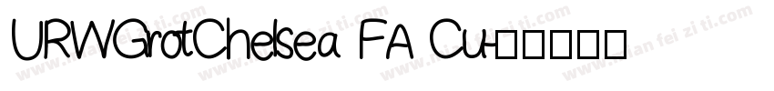 URWGrotChelsea FA Cu字体转换